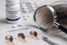 Новое исследование: антигистаминные помогают при гнездной алопеции